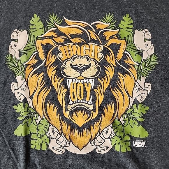 All Elite Wrestling Crate Exclusive Jungle Boy Size 3XL Shirt - AEW Pro Jurassic - Picture 2 of 4